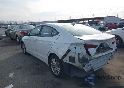 2019 Hyundai Elantra Sel from USA, damaged, VIN 5NPD84LF0KH437035